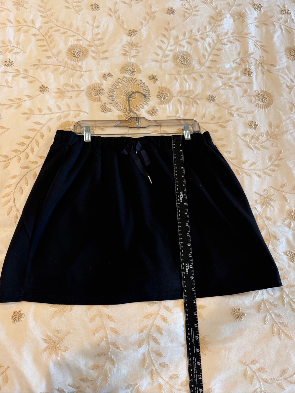 Classic Black Drawstring Skort - Women - Picture 3 of 4